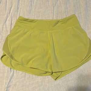 Lululemon high waisted speed short